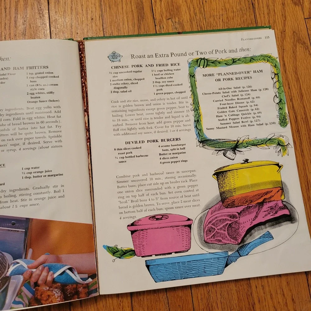 Betty Crocker Dinner in a Dish‎ Cookbook First Edition 1965 Vintage Recipes